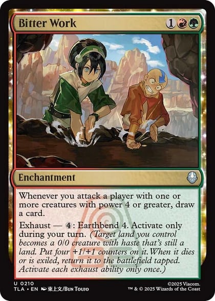 Bitter Work, Avatar: The Last Airbender 210