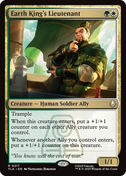 Earth King's Lieutenant, Avatar: The Last Airbender 217