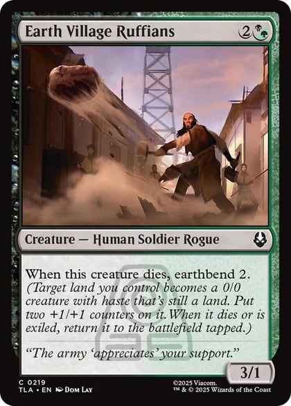 Earth Village Ruffians, Avatar: The Last Airbender 219