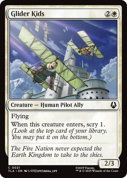Glider Kids, Avatar: The Last Airbender 21