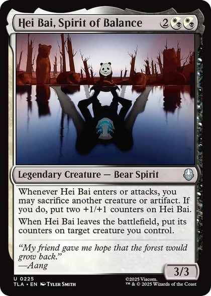 Hei Bai, Spirit of Balance, Avatar: The Last Airbender 225