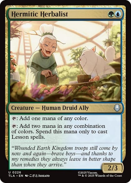 Hermitic Herbalist, Avatar: The Last Airbender 226