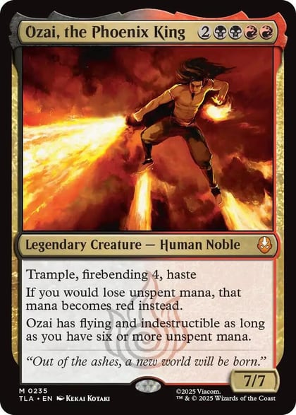 Ozai, the Phoenix King, Avatar: The Last Airbender 235