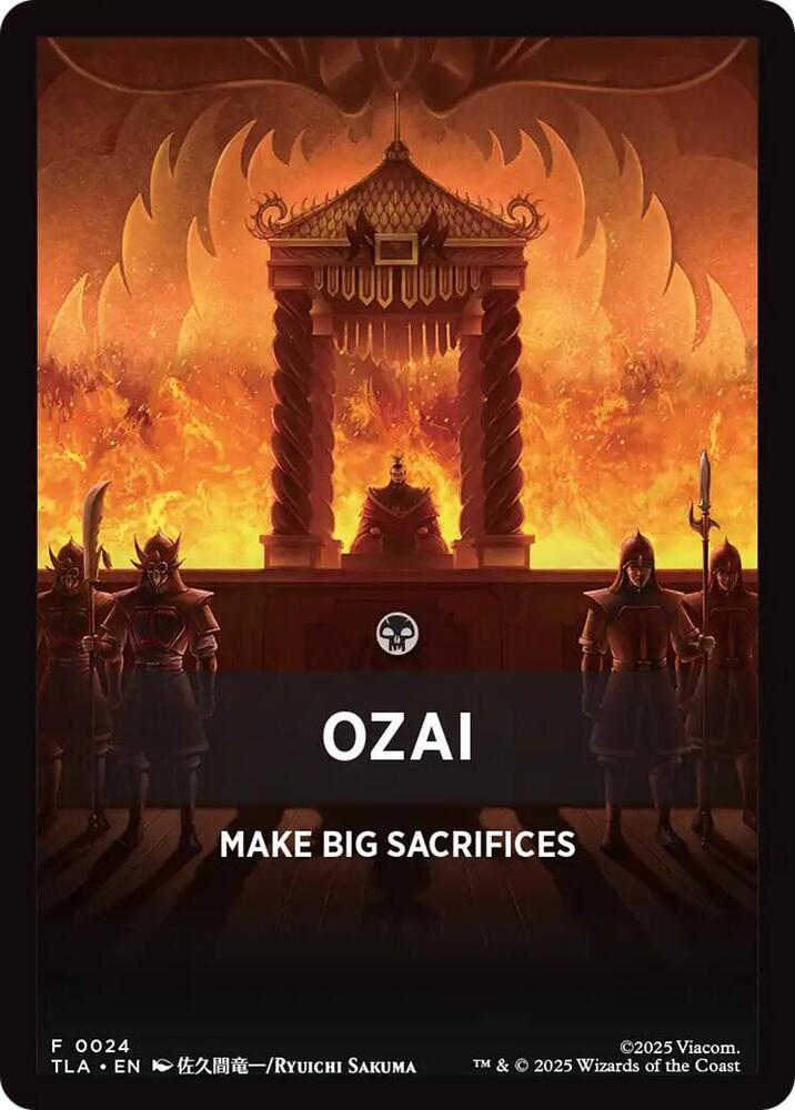 Ozai Theme Card, Avatar: The Last Airbender 24