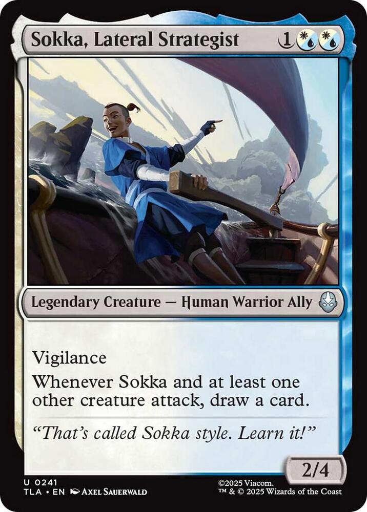Sokka, Lateral Strategist, Avatar: The Last Airbender 241