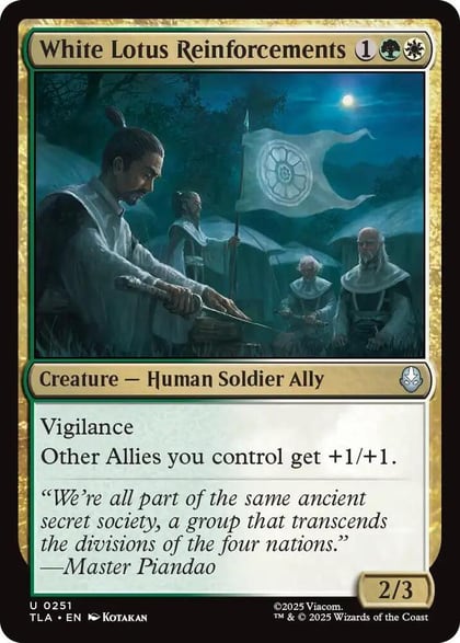 White Lotus Reinforcements, Avatar: The Last Airbender 251