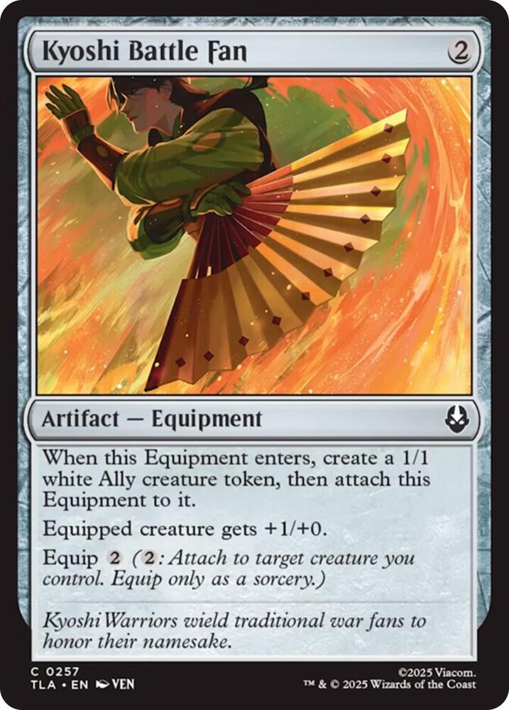 Kyoshi Battle Fan, Avatar: The Last Airbender 257