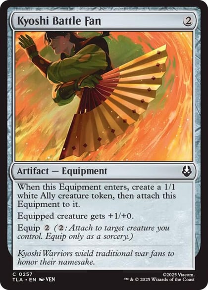 Kyoshi Battle Fan, Avatar: The Last Airbender 257