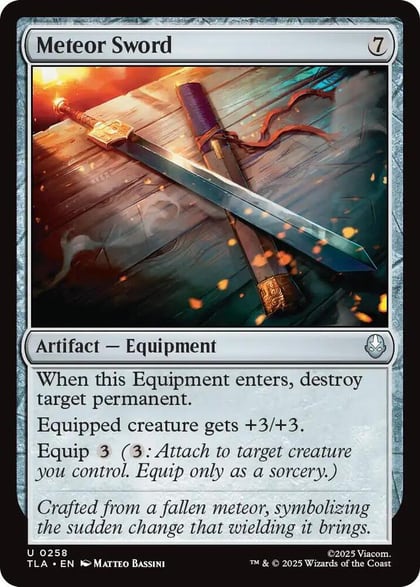Meteor Sword, Avatar: The Last Airbender 258
