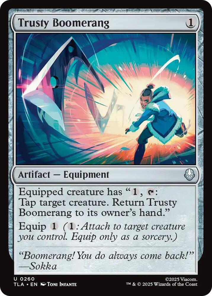 Trusty Boomerang, Avatar: The Last Airbender 260