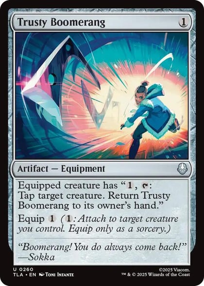 Trusty Boomerang, Avatar: The Last Airbender 260
