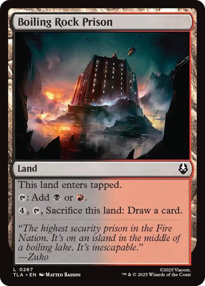 Boiling Rock Prison, Avatar: The Last Airbender 267