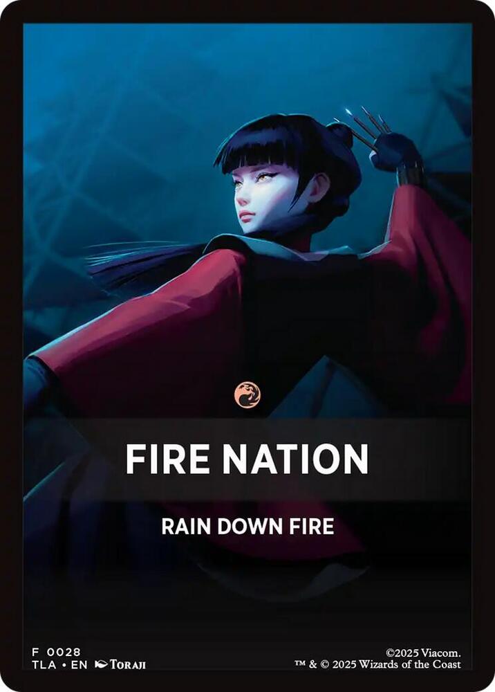 Fire Nation Theme Card, Avatar: The Last Airbender 28