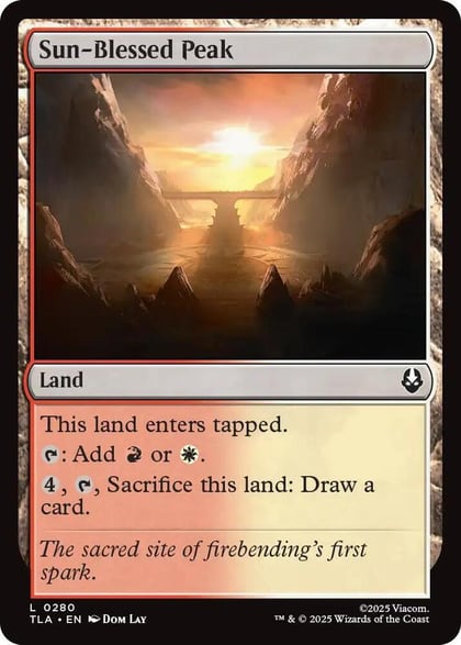 Sun-Blessed Peak, Avatar: The Last Airbender 280