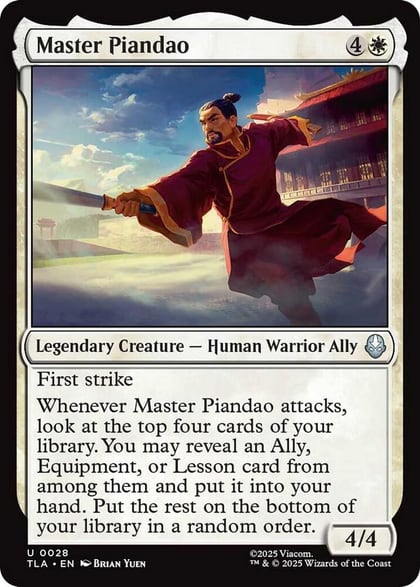Master Piandao, Avatar: The Last Airbender 28