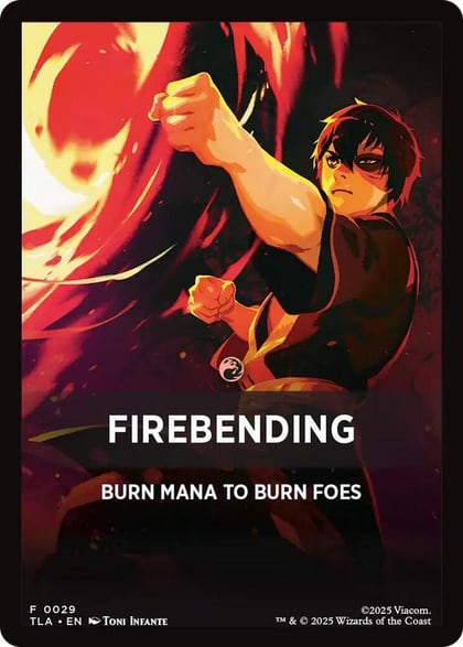 Firebending Theme Card (0029), Avatar: The Last Airbender 29