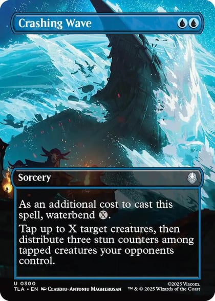 Crashing Wave (Borderless), Avatar: The Last Airbender 300