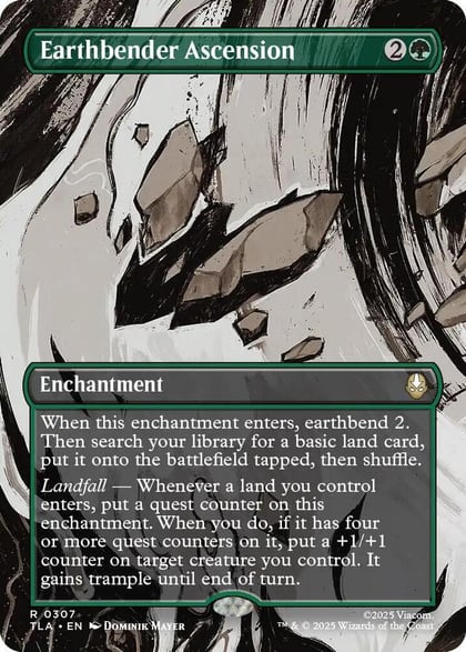Earthbender Ascension (Borderless), Avatar: The Last Airbender 307
