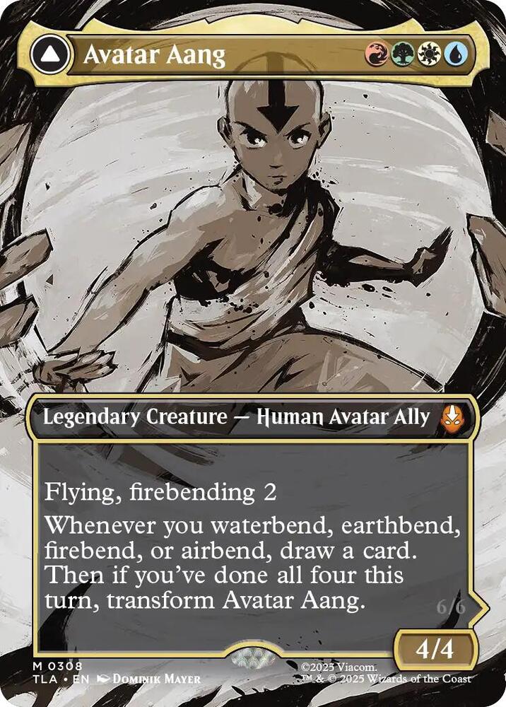 Avatar Aang (Borderless), Avatar: The Last Airbender 308