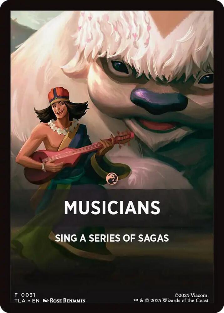 Musicians Theme Card, Avatar: The Last Airbender 31