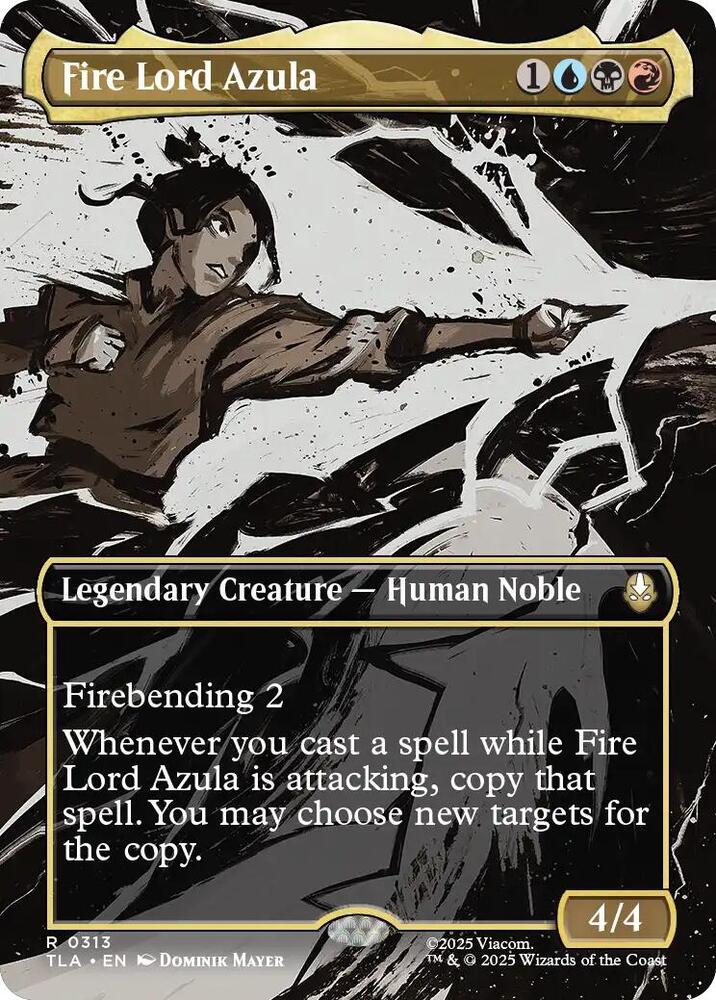 Fire Lord Azula (0313) (Borderless), Avatar: The Last Airbender 313
