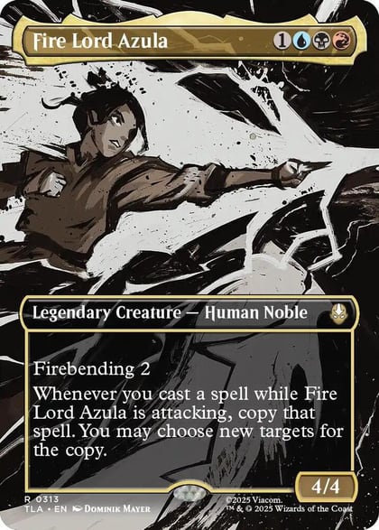 Fire Lord Azula (0313) (Borderless), Avatar: The Last Airbender 313