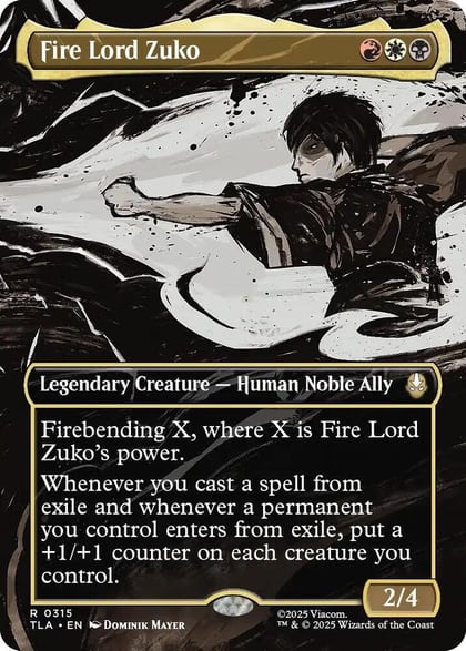 Fire Lord Zuko (Borderless), Avatar: The Last Airbender 315