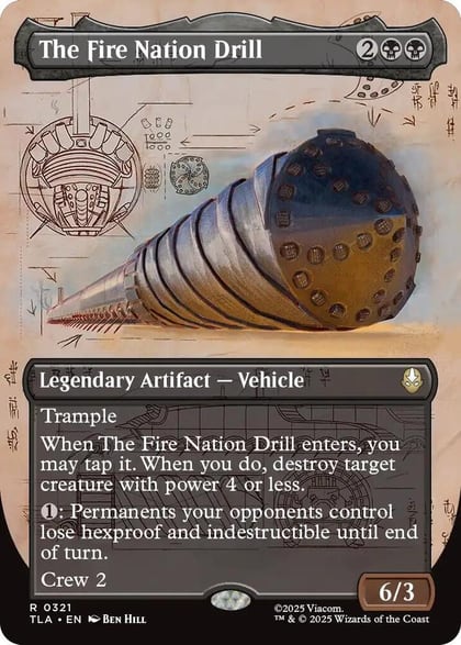 The Fire Nation Drill (Borderless), Avatar: The Last Airbender 321