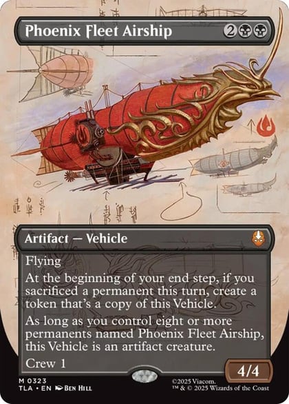 Phoenix Fleet Airship (Borderless), Avatar: The Last Airbender 323