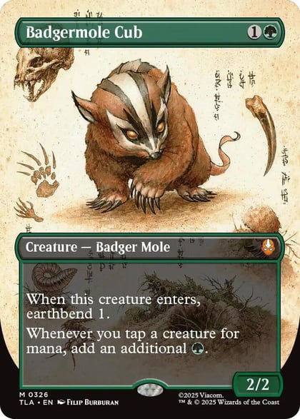 Badgermole Cub (Borderless), Avatar: The Last Airbender 326