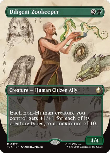 Diligent Zookeeper (Borderless), Avatar: The Last Airbender 327