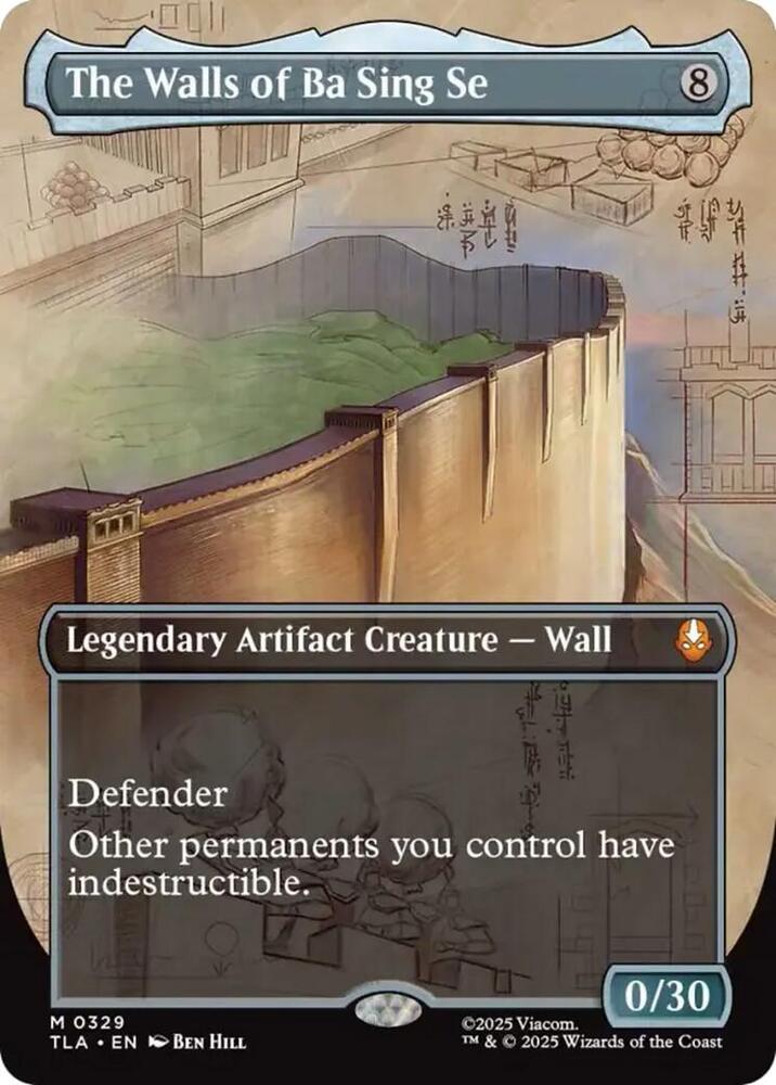 The Walls of Ba Sing Se (Borderless), Avatar: The Last Airbender 329