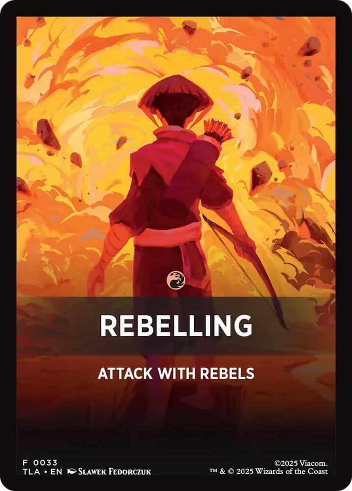 Rebelling Theme Card, Avatar: The Last Airbender 33
