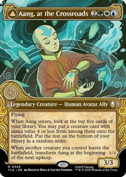 Aang, at the Crossroads (Showcase), Avatar: The Last Airbender 346