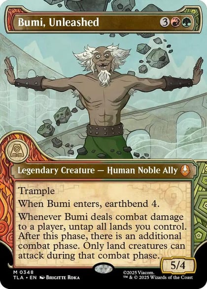 Bumi, Unleashed (Showcase), Avatar: The Last Airbender 348