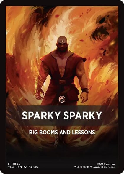 Sparky Sparky Theme Card, Avatar: The Last Airbender 35