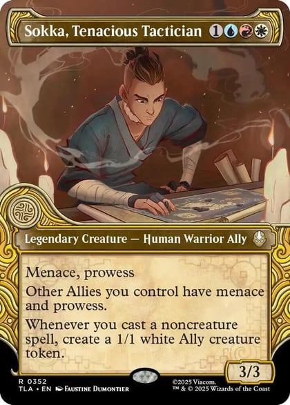 Sokka, Tenacious Tactician (Showcase), Avatar: The Last Airbender 352