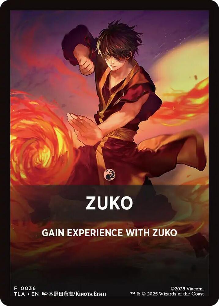 Zuko Theme Card, Avatar: The Last Airbender 36