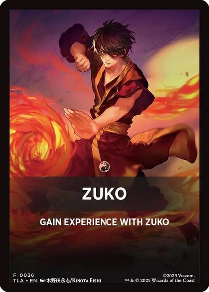 Zuko Theme Card, Avatar: The Last Airbender 36