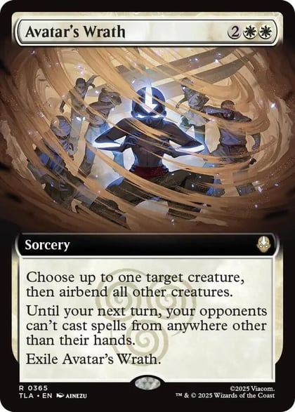 Avatar's Wrath (Extended Art), Avatar: The Last Airbender 365