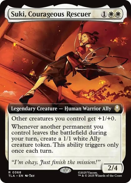 Suki, Courageous Rescuer (Extended Art), Avatar: The Last Airbender 368
