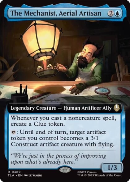 The Mechanist, Aerial Artisan (Extended Art), Avatar: The Last Airbender 369