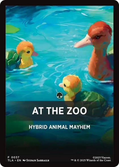 At The Zoo Theme Card, Avatar: The Last Airbender 37