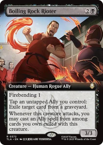 Boiling Rock Rioter (Extended Art), Avatar: The Last Airbender 372