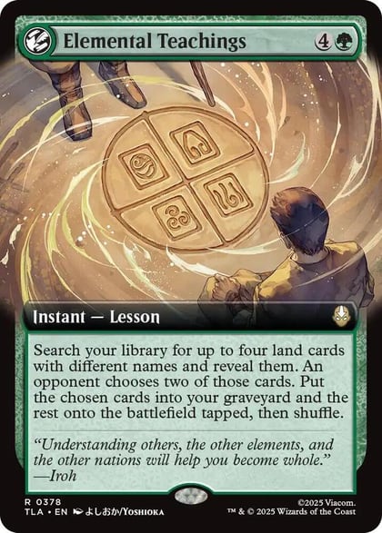 Elemental Teachings (Extended Art), Avatar: The Last Airbender 378