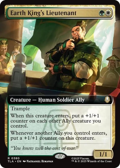 Earth King's Lieutenant (Extended Art), Avatar: The Last Airbender 380