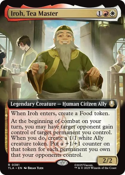 Iroh, Tea Master (Extended Art), Avatar: The Last Airbender 381