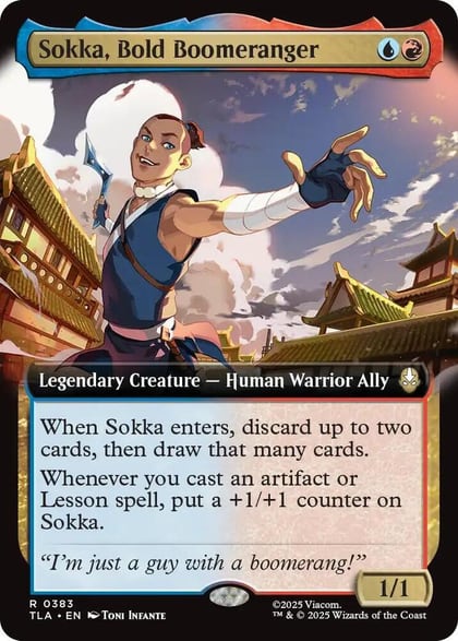 Sokka, Bold Boomeranger (Extended Art), Avatar: The Last Airbender 383