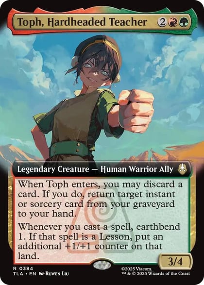 Toph, Hardheaded Teacher (Extended Art), Avatar: The Last Airbender 384