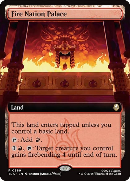 Fire Nation Palace (Extended Art), Avatar: The Last Airbender 389